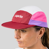 7 Panel Trail Hat Burgundy