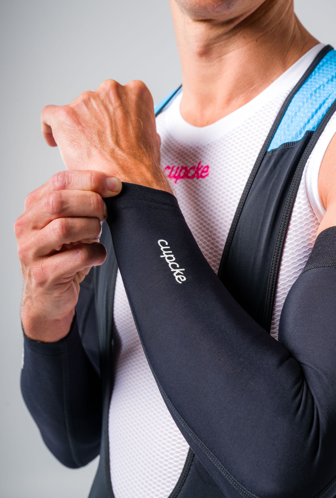 Black Fleece Arm Warmers